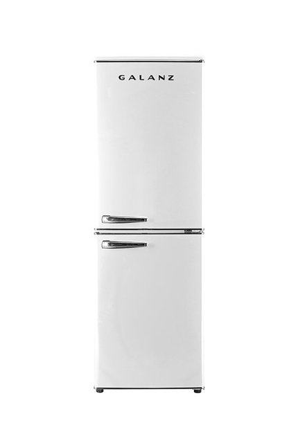 Galanz Retro Bottom Mount Refrigerator, 7.4 Cu.Ft White