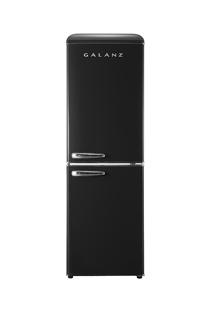 GLR74BWER12 by Galanz - Galanz 7.4 Cu Ft Retro Bottom Mount Refrigerator in  Milkshake White