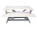 Front Zoom. Victor - Compact Height Adjustable Standing Desk with Keyboard Tray - White.