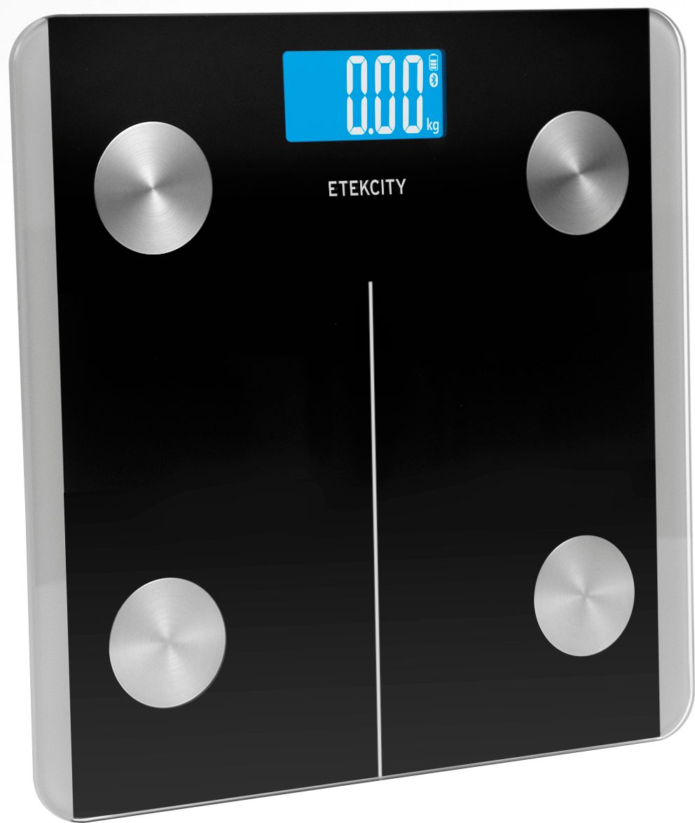 Etekcity Smart Fitness Scale with Resistance Bands Black