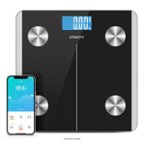 CHWARES Body Fat Scale and Smart Body Tape Measure Combo- Smart Bathroom  Scale for Body Weight 13 Body Composition and Body Measuring Tape