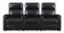 Alt View 17. RowOne - Galaxy II 2-Arm Leatheraire Home Entertainment and Theater Seating - Black.