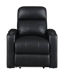 RowOne - Prestige: Straight 2-Arm Leather Power Recline Home Theater Seating