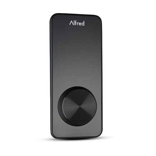 Alfred Touchscreen Keypad Pin + Bluetooth (DB1-BL) Smart Door Lock - Black