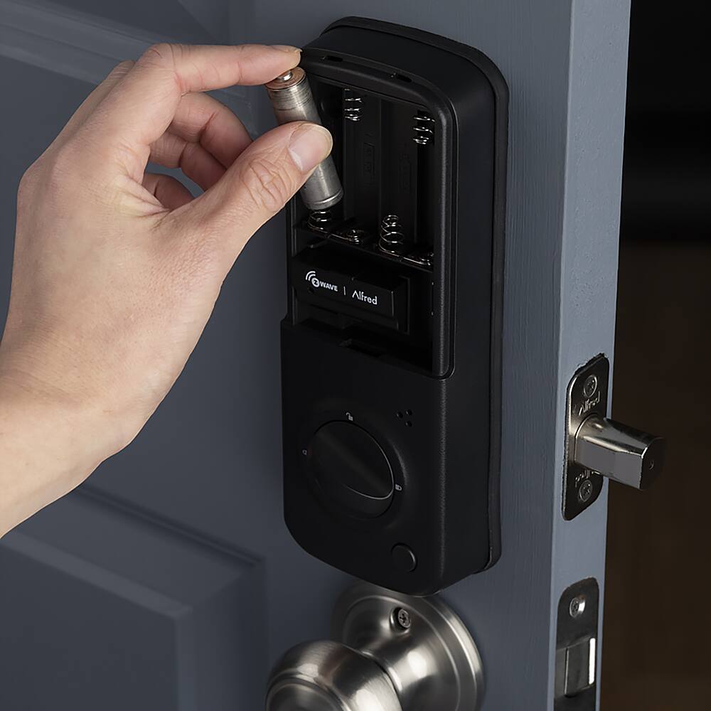 Alt View 13. Alfred - Alfred DB2-B Smart Deadbolt Lock - Gold - Gold.
