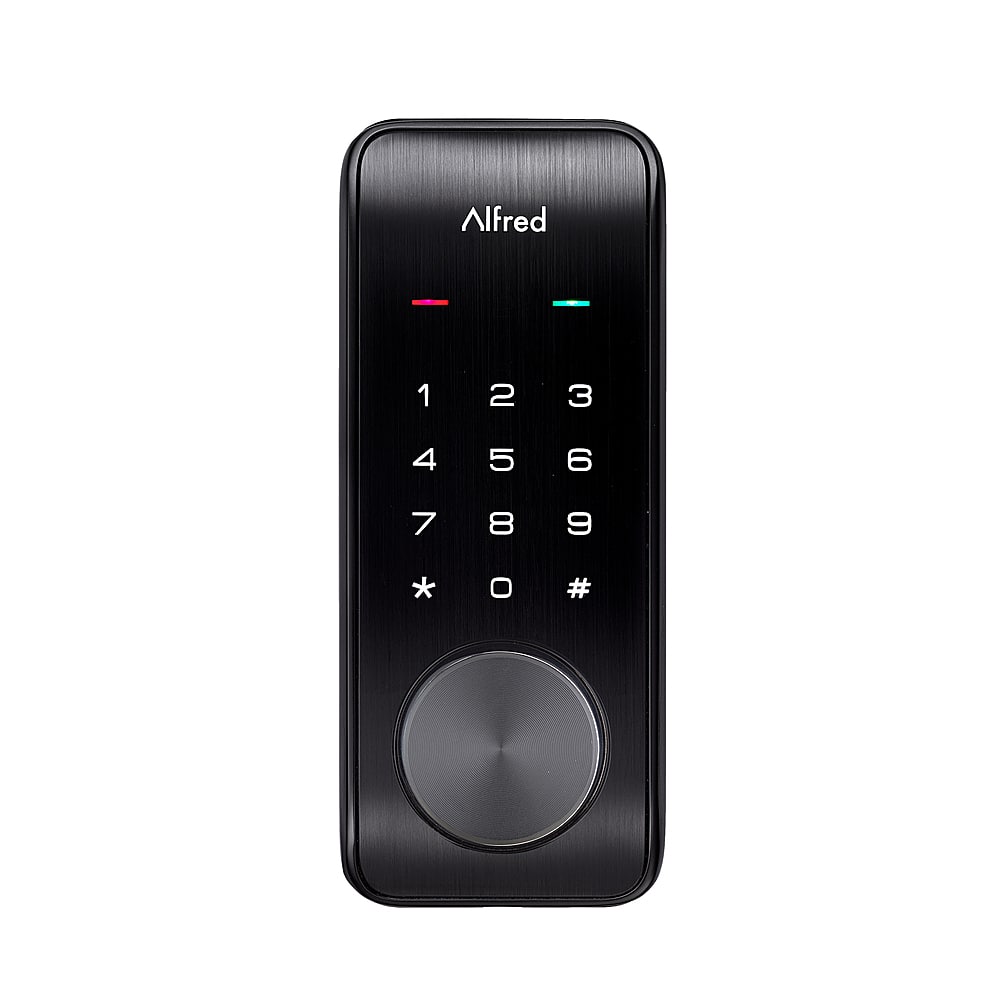 Best Buy: Alfred DB2-B Smart Door Lock Deadbolt Touchscreen Keypad, Pin ...