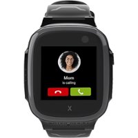 Xplora - X5 Play 45mm Smart Watch Cell Phone with GPS - Black - Front_Zoom