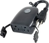 Cync 120-Volt 2-Outlet Outdoor Smart Plug 93128846 - The Home Depot