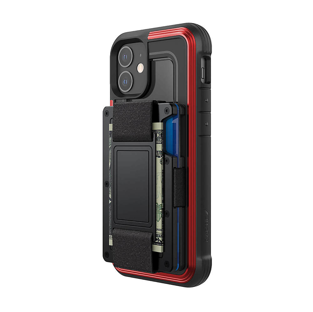 Raptic - Shield Wallet for iPhone 12 mini - Red