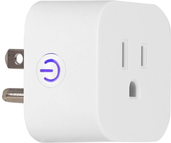 Enbrighten Wi-Fi Smart Plug, 51512, White, 2 Count 