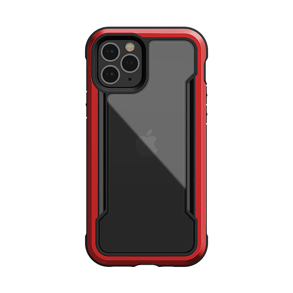 Raptic - Shield Pro Case for iPhone 12/12 Pro - Red
