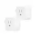 Alt View 13. Enbrighten - Wi-Fi Smart Micro Indoor Plug-In, 2-pack - White.