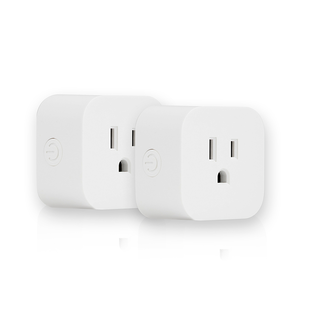 Enbrighten Wi-Fi Smart Micro Indoor Plug-In, 2-pack - White
