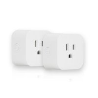 Enbrighten Wi-Fi Smart Micro Indoor Plug-In, 2-pack - White - Front_Zoom