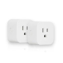 Enbrighten - Wi-Fi Smart Micro Indoor Plug-In, 2-pack - White - Front_Zoom