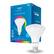 Front. Peace by Hampton - Full Color BR30 LED Smart Wi-Fi Floodlight Bulb (1-Pack) - Multicolor.