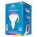Alt View 12. Peace by Hampton - Full Color BR30 LED Smart Wi-Fi Floodlight Bulb (1-Pack) - Multicolor.