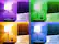 Left. Peace by Hampton - Full Color BR30 LED Smart Wi-Fi Floodlight Bulb (1-Pack) - Multicolor.