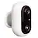 Alt View 12. Peace by Hampton - Peace by Hampton Indoor/Outdoor Wireless Camera - White.