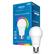Front. Peace by Hampton - Full Color A19 LED Smart Wi-Fi Bulb (1-Pack) - Multicolor.