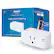 Front. Peace by Hampton - Wi-Fi Smart Plug 15A - White.