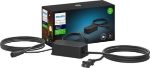 Philips - Hue Outdoor 40W Power Supply - Black - Angle_Zoom