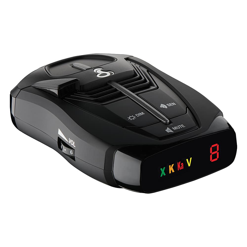 Angle. Cobra - RAD 380 Radar and Laser Detector - Black.