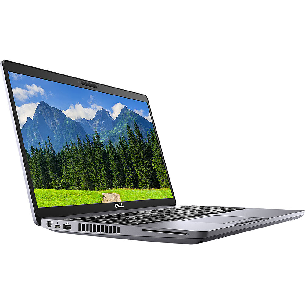 Angle View: Dell - Latitude 5000 14" Laptop - Intel Core i5 - 8 GB Memory - 256 GB SSD - Gray