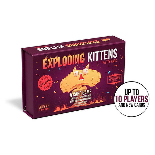 Exploding Kittens Card Game - Party Pack for Up to...