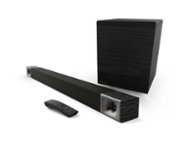 Front Zoom. Klipsch - Cinema 600 3.1 Sound Bar System with Wireless Pre-Paired 10" Subwoofer - Black.