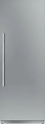 Front. Thermador - Freedom Collection 16.8 Cu. Ft. Column Built-In Smart Refrigerator - Custom Panel Ready.