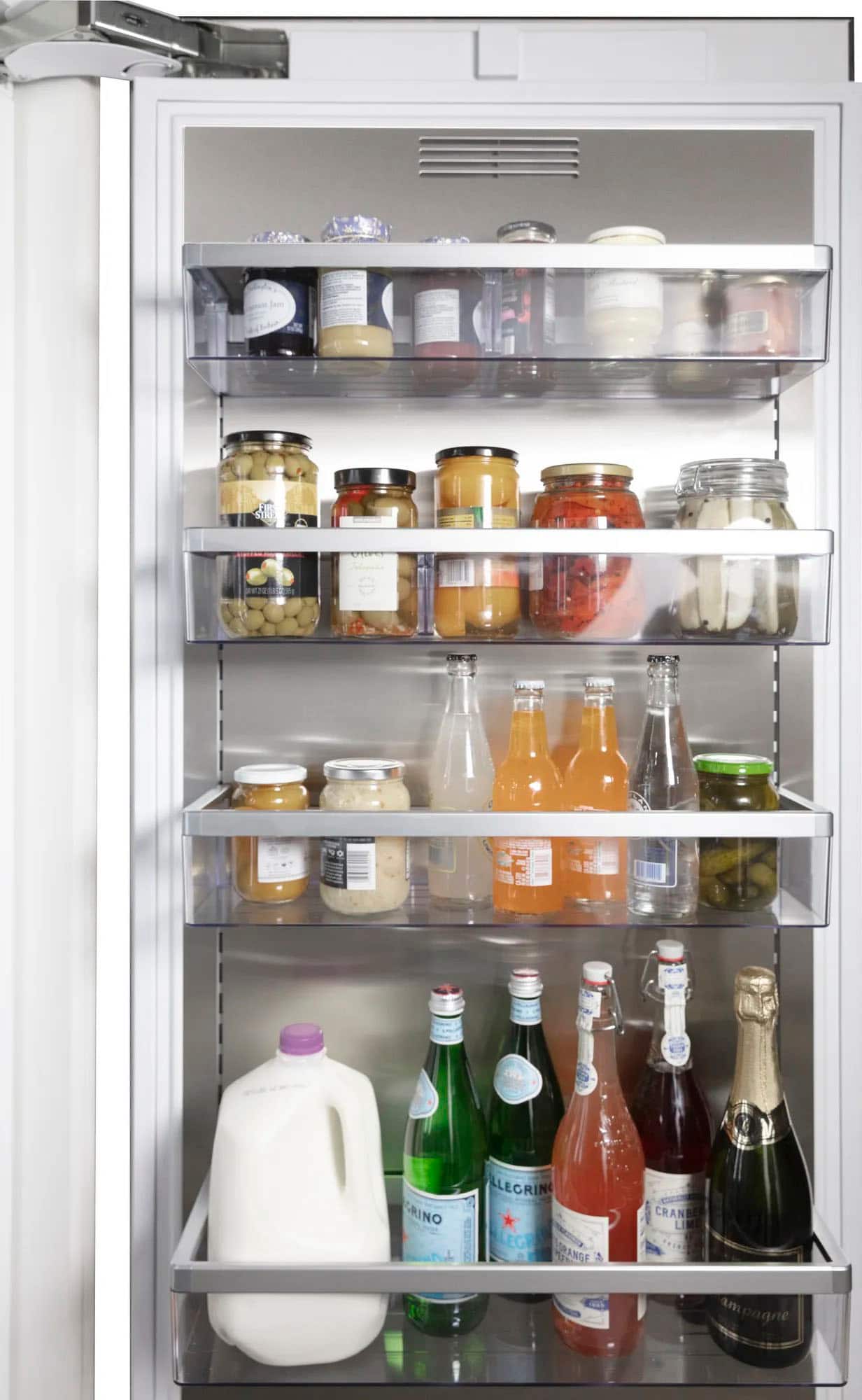 Alt View 13. Thermador - Freedom Collection 16.8 Cu. Ft. Column Built-In Smart Refrigerator - Custom Panel Ready.