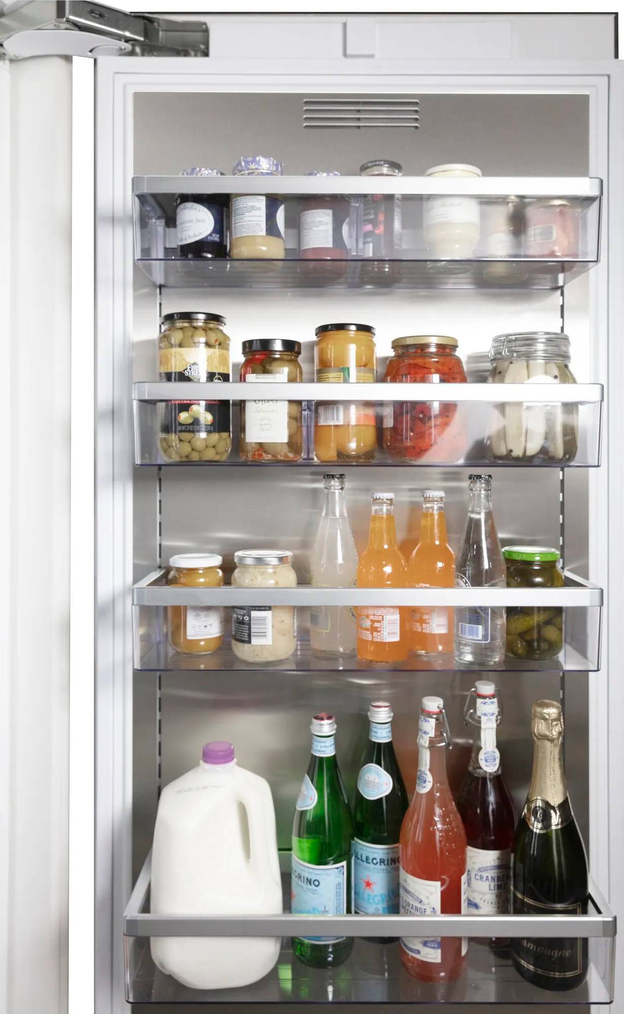 Alt View 13. Thermador - Freedom Collection 16.8 Cu. Ft. Column Built-In Smart Refrigerator - Custom Panel Ready.