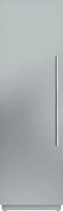 Front. Thermador - Freedom Collection 12.2 Cu. Ft. Frost-Free Smart Upright Freezer with internal Ice Maker - Custom Panel Ready.