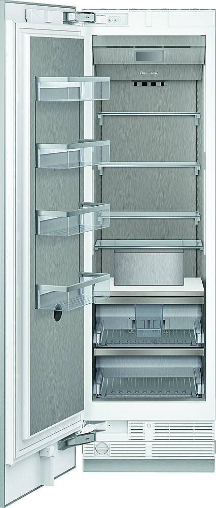 Alt View 1. Thermador - Freedom Collection 12.2 Cu. Ft. Frost-Free Smart Upright Freezer with internal Ice Maker - Custom Panel Ready.