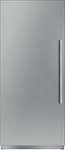 Front. Thermador - Freedom Collection 19.4 Cu. Ft. Frost-Free Smart Upright Freezer with internal Ice Maker - Custom Panel Ready.