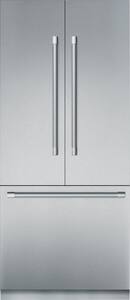 Thermador - Freedom Collection 19.4 cu. ft. French Door Built-in Refrigerator with Professional Series Handles - Front_Standard