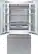 Alt View 1. Thermador - Freedom Collection 19.4 Cu. Ft. French Door Built-In Smart Refrigerator with Professional Series Handles - Silver.