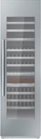 Thermador - Freedom Collection 92-Bottle Built-In Dual Zone Wine Cooler - Custom Panel Ready - Front_Zoom