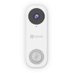 Front Zoom. EZVIZ - DB1C -1080p AI Powered Video Doorbell.