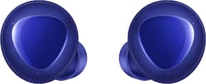 Samsung - Geek Squad Certified Refurbished Galaxy Buds+ True Wireless Earbud Headphones - Aura Blue - Front_Zoom
