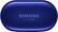 Alt View 14. Samsung - Geek Squad Certified Refurbished Galaxy Buds+ True Wireless Earbud Headphones - Aura Blue.