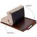 Alt View 14. Rossie Home - Bamboo Lap Tray for 15.6" Laptop - Espresso.