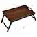 Alt View 15. Rossie Home - Media Bed Tray for 17.3" Laptop or Tablet - Bamboo Espresso.