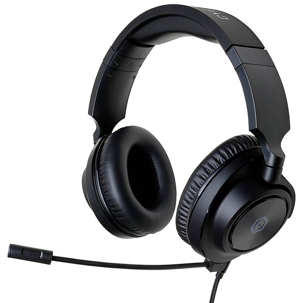 Best Buy: CyberPowerPC Spectre 01 Wired Stereo Gaming Over-the-Ear Headset  for PC, Mac, PS4, Xbox One, Switch and Select Mobile Black CPS01H200 | Kopfhörer