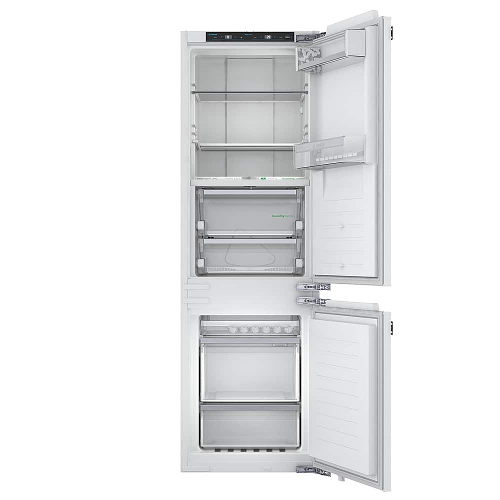 Alt View 1. Bosch - 800 Series 8.3 Cu. Ft. Bottom Freezer Built-In Smart Refrigerator - Custom Panel Ready.