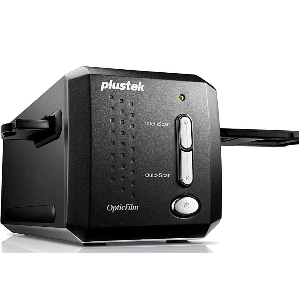 Plustek - OpticFilm 8200i SE, 35mm Film and Slide Scanner - Black