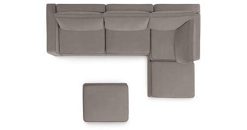 Lovesac - 5 Seats + 5 Sides Padded & Lovesoft (13 Boxes) - Taupe
