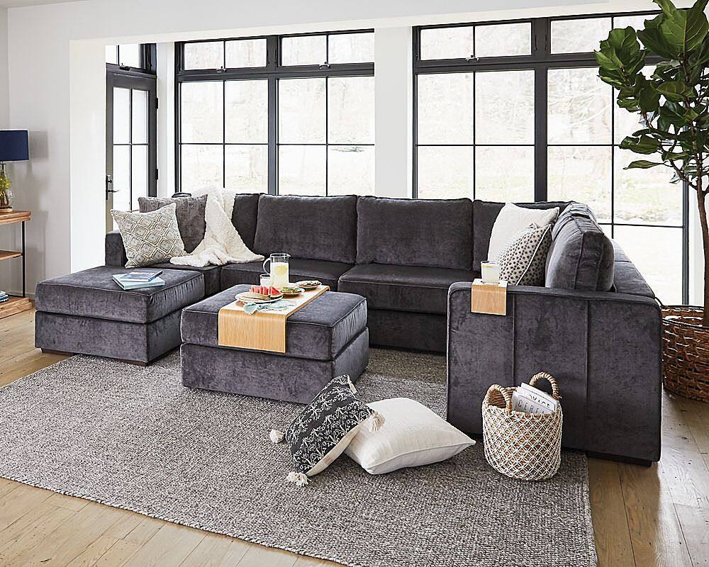 Lovesac 7 Seats + 8 Sides Padded & Standard Foam (19 Boxes) Taupe