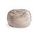Front. Lovesac - MovieSac in Taupe Padded Velvet - Taupe.